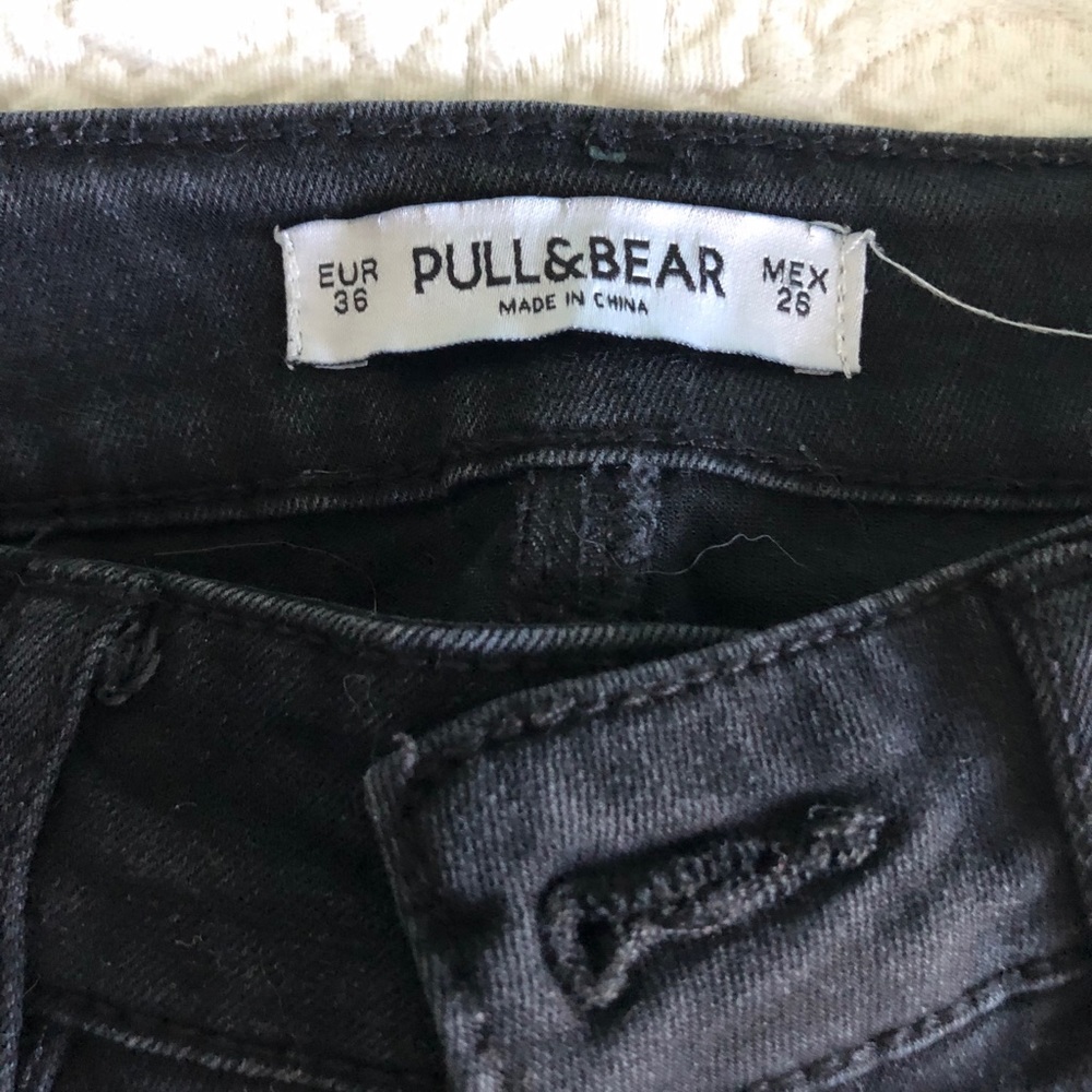 Pull & Bear Black Skinny Jeans